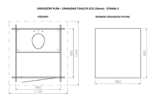 Zahradní toaleta ECO - Image 4